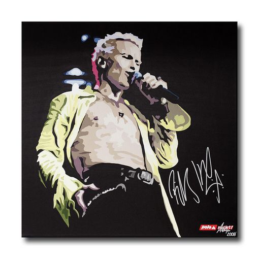 BILLY IDOL live von der Punk Ikone persnlich signiert