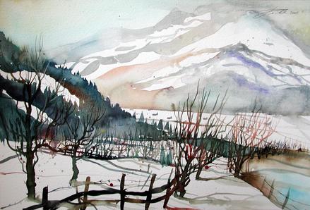 Pinzgauer Winterlandschaft