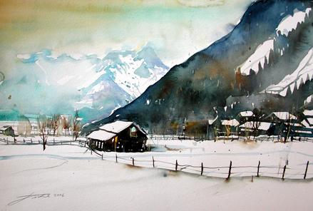 Pinzgauer Winterlandschaft