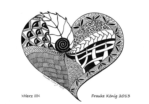 Herz III ZENtangle